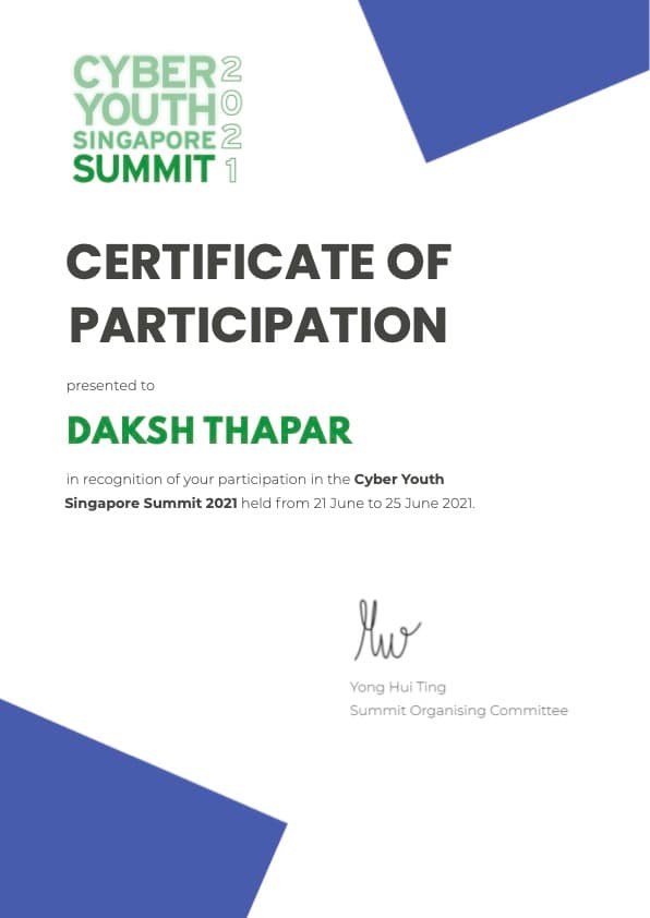 Cyber Youth Summit CTF