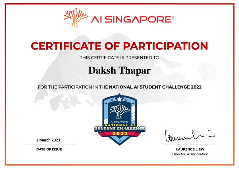 National AI Student Challenge