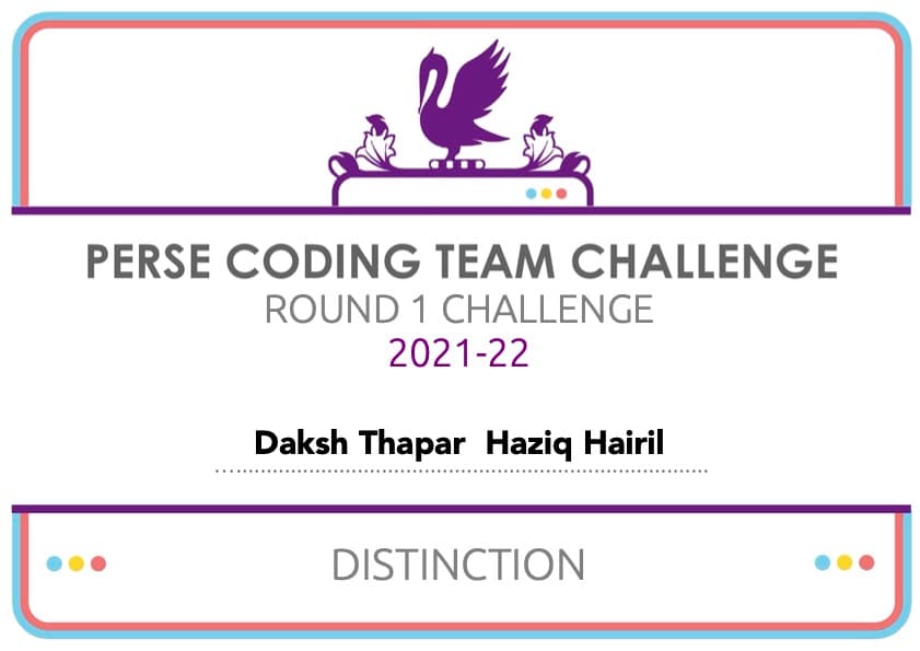 Perse Coding Competition Round 1