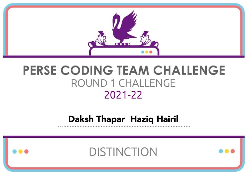 Perse Coding Competition Round 1