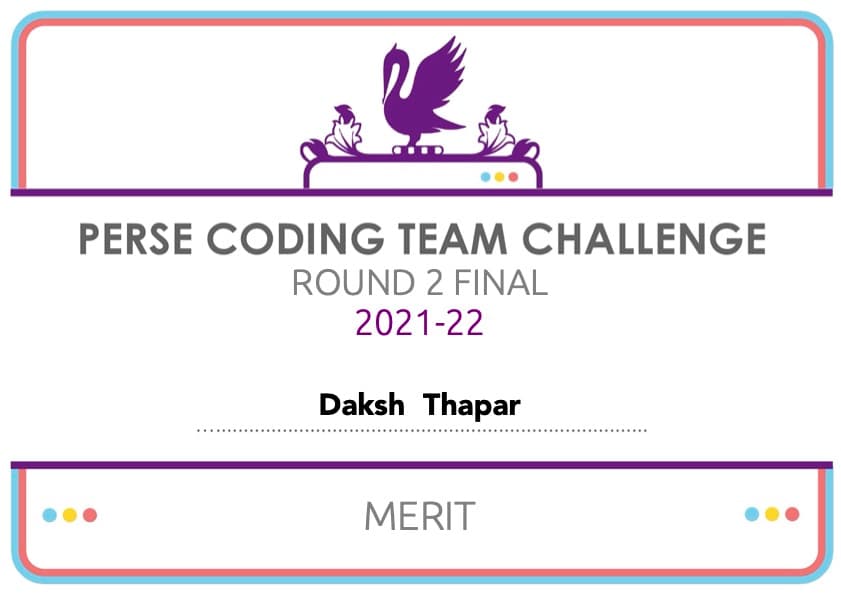 Perse Coding Competition Round 2