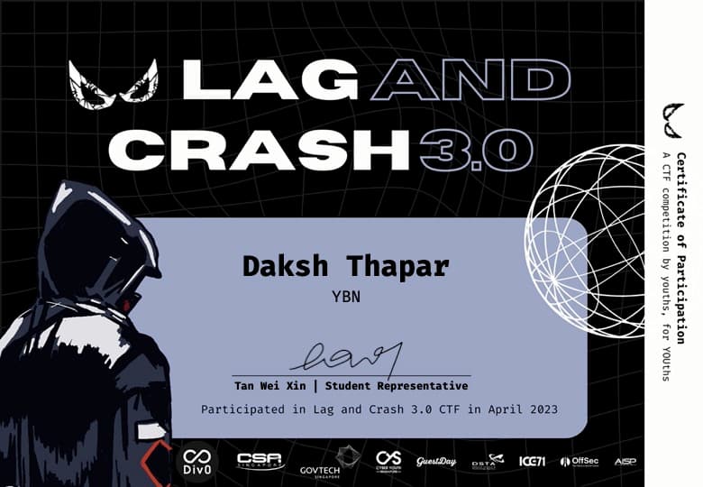 Lag and Crash 3.0