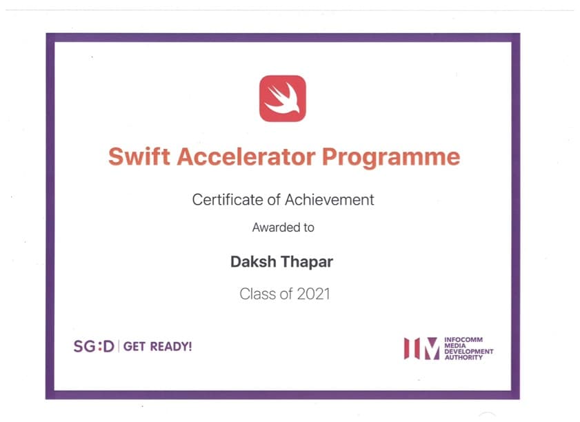 Swift Accelerator Program