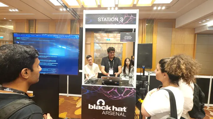 presenting sadguard at black hat asia arsenal, 2025.
