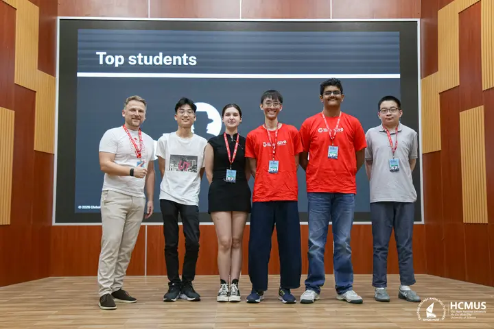 top students at global cybersecurity camp 2026, ho chi minh city.